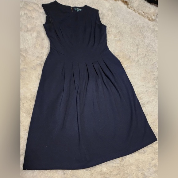 Lauren Ralph Lauren Women’s Size 6 Blue Dress EUC - Picture 3 of 5